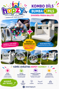 Hopzy Combo – Bubble Dome un White Castle noma | Hopzy.lv